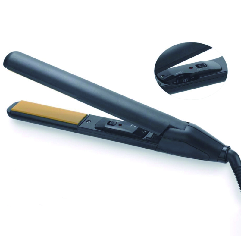 Classic Black Salon Professional Portable Hair Straightener Pro Nano Titanium 1 Inch Flat Iron