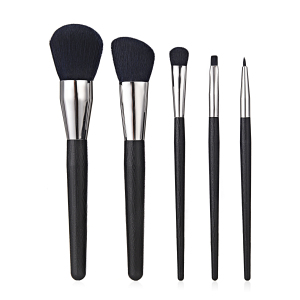 5pcs resin makeup work surface effect for whole face brushes