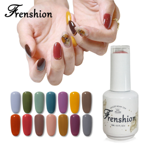Frenshion Wholesale China Nail Gel Supplier OEM Bottles Private Label Colors Kits Soak Off Led UV Gel Nail Polish