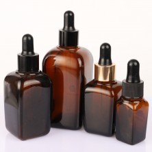 Amber Glass Essential Oil Bottles