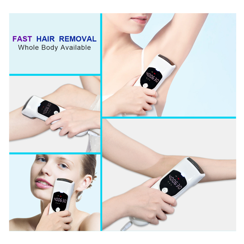 2020 Newest IPL Hair Removal Device Home Use, Permanent Hair Removal and Skin Care Beauty Device