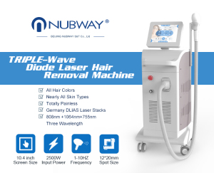 Easy to operate interface: Diode Laser Hair Removal Machine