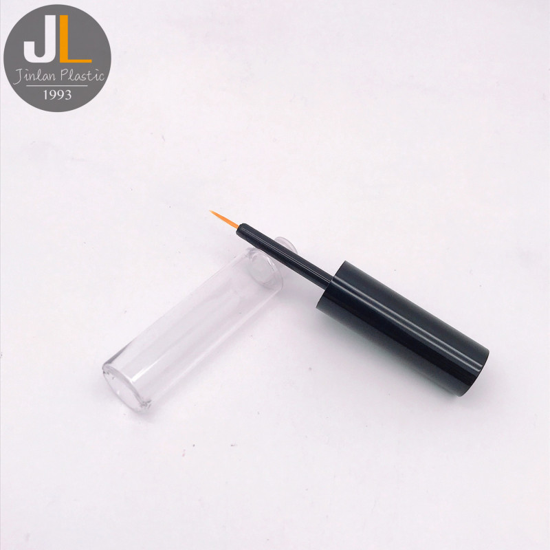 Empty Plastic Black Small Capacity Eyeliner Tube