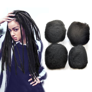 Vast Cuticle Aligned Virgin Cambodian Crochet Hair Afro Kinky Afro Kinky Bulk Hair Extensions 100% Human Hair 