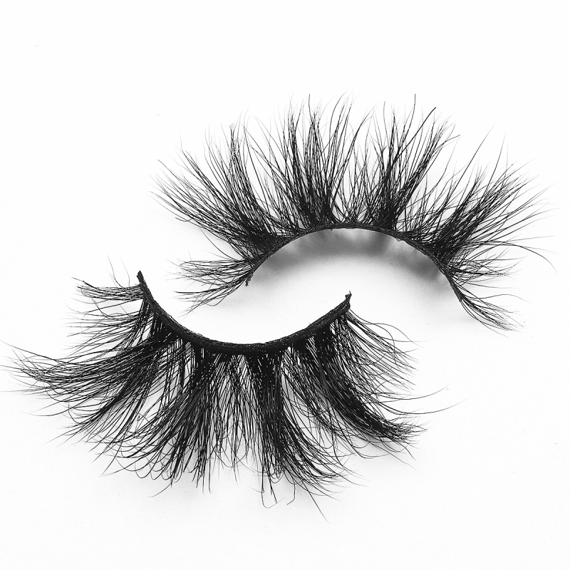 25mm3d lashes 3D mink lashes 100% real mink fur false eyelashes wispy faux mink silk lashes