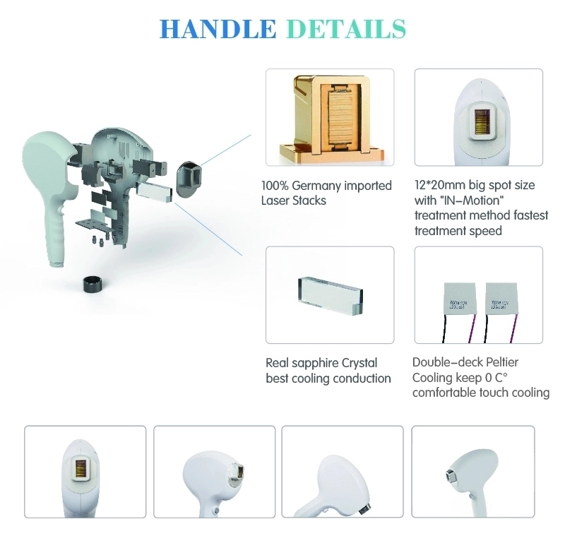 Effective Triple-Wave Diode Laser Hair Removal Machine