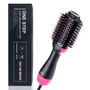 Home use electric hair comb with revlon one step hair dryer hot air electric hair straightener brush