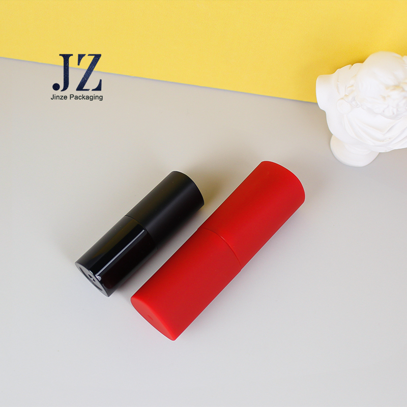 jinze mini size triangle shape custom color lipstick tube packaging 