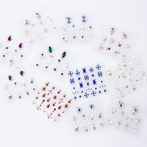 Crystal shining jewelry fashionable rhinestone in sticker &Decals for fingernail decorative 