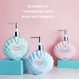 Seaweed 2 in 1 Shower Gel Body Wash and Shampoo 