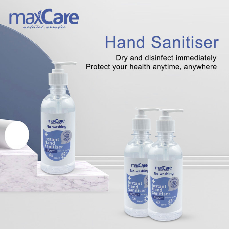 300ML made in china Liquid Soap Waterless clear clean Antibacterial Gel 75% Alcohol Hand Sanitizer 