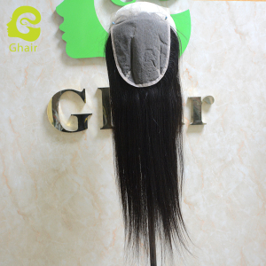 Ghair wholesale 9A+ 6x6  transparent lace closures raw virgin human hair straight wave 1B# 10"-20"