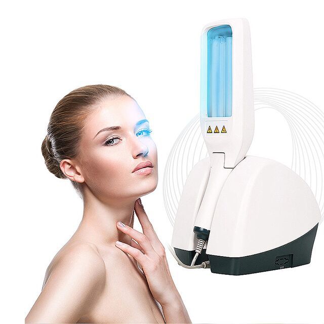 KN-4006BL Portable CE and FDA Approval UVB 311nm Lamp for Vitiligo Psoriasis