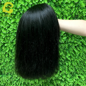 Ghair wholesale 9A+ bob wig raw virgin human hair straight wave 1B# 8"-16"