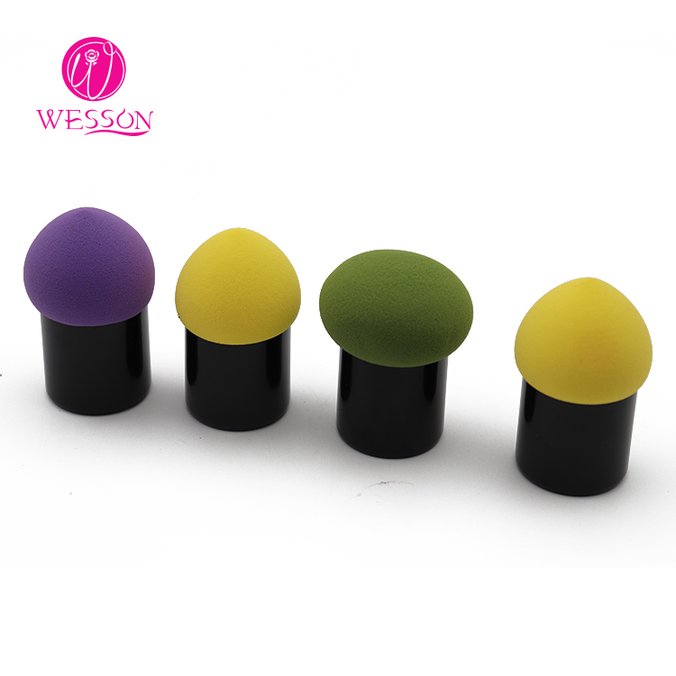 Makeup Sponge with Irregular Polygon Microfiber Sponge Makeup Four-Color Makeup puffs