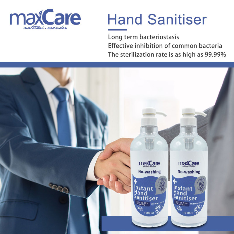 1000ml British European Standard Liquid Hand Wash Soap Waterless Gel Alcohol Hand Sanitizer