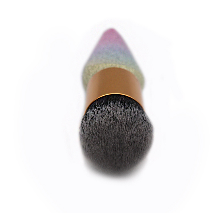 Wessen Synthetic Makeup Brush Single makeup brush OEM single makeup brush with sparky flat handle. 