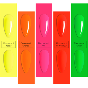 fluorescence private label nail gel soak off gel polish