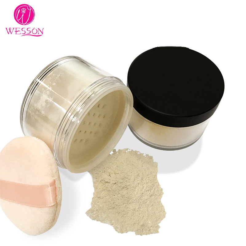 Waterproof foundation face makeup powder professional oil control makeup loose powder 