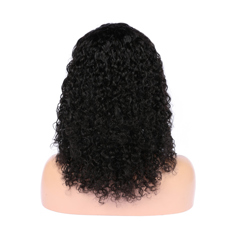 brazilian virgin human hair full lace wig with baby hair around