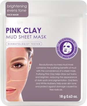 Pink Clay Mud Sheet Mask