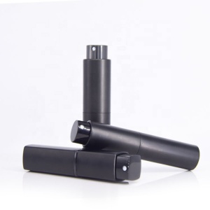 Aluminum Perfume Atomizer Twist Perfume Atomizer, Atomizer Perfume Black Matte