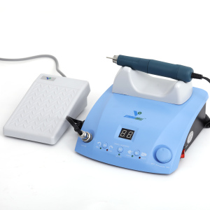Strong Drill Dental Electric Brushless Micromotor QZ60+107double-lock with 50,000 RPM Polishing Handp