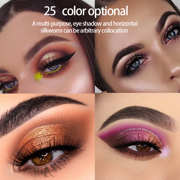 25 colors shimmer a& matte hot saling eyeshadow palette