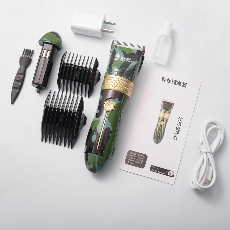 Metal  Rechargeable Barber Hair Clipper