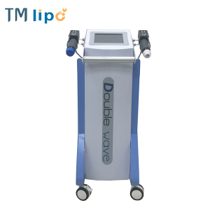 Clinic and spa use double handles linear shockwave therapy device cellulate removal ed treatment machine 