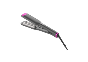 Wave curling iron