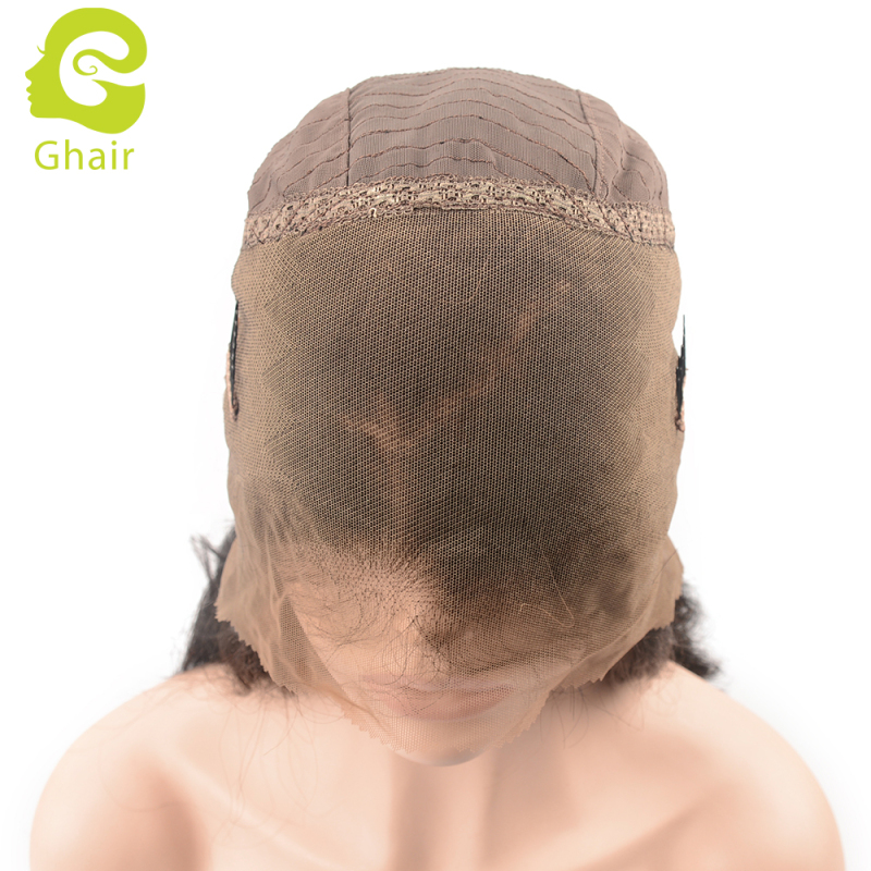 Ghair wholesale 9A+ 360 wig raw virgin human hair body wave 1B# 10"-26"