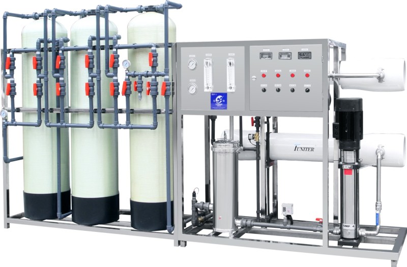 Stainless Steel Reverse Osmosis Commercial Water Purification System 