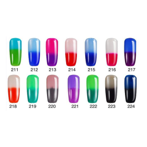 thermo color changing gel oem private label uv gel polish 