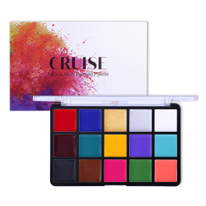 15Colors Cruise  Fase&Body Painting Palette