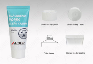 D30mm Aluminum Laminated Tubes for Cleanser with Screw On Cap