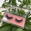 wholesale 6d faux mink eyelash custom label cruelty free vegan lashes 6d silk eyelashes 