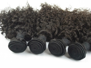 Top Selling Curly Raw Unprocessed 100% Brazilian Remy Hair Cuticle Aligned Hair Extension Hair Bundles 