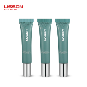 Blue small capacity cosmetic tube packaging