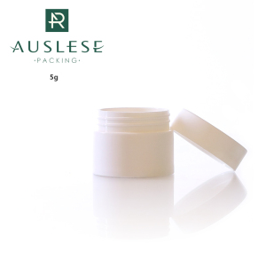 Frost double wall cream 5g PP jar for cosmetic packing 