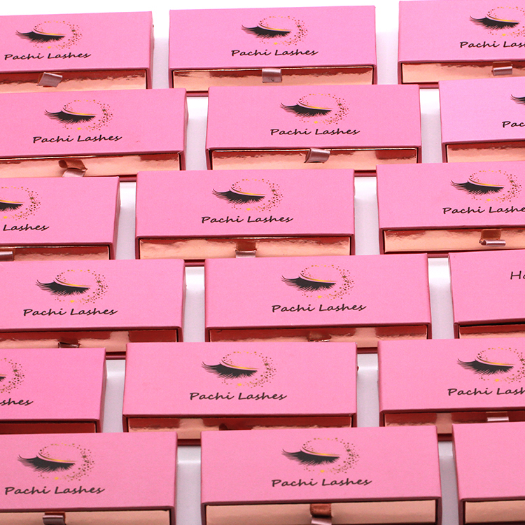 B48 Hitomi Private Label custom lash packaging eyelash box custom logo empty lash box