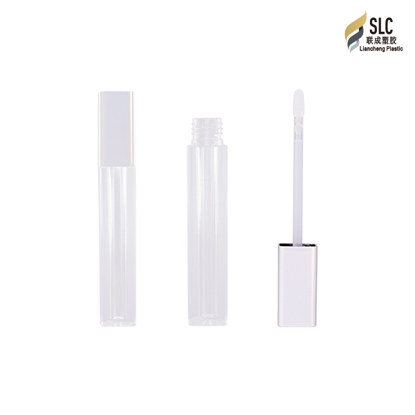 2020 Private Label Luxury Fashion Container Clear Empty Lipgloss Tube Packaging 5ml 10ml