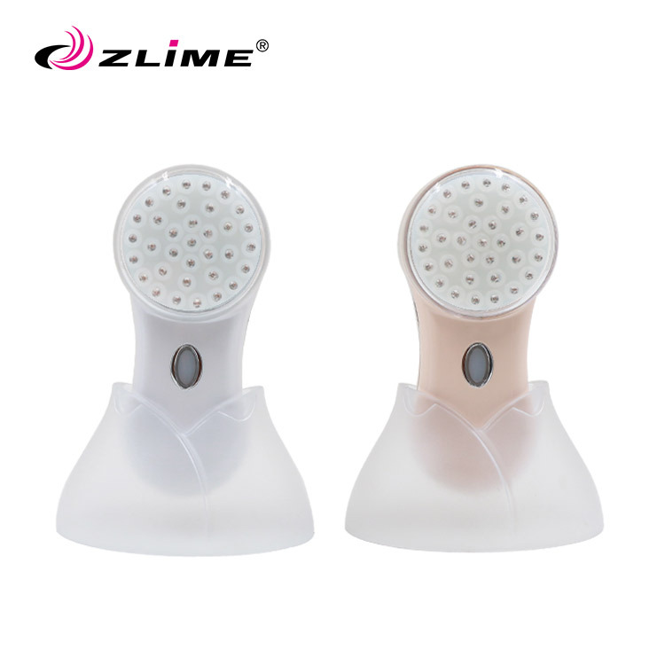 Portable homeuse anti-Acne therapy device with Blue Red LED light