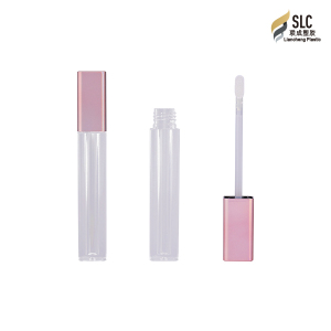 2020 Private Label Luxury Fashion Container Clear Empty Lipgloss Tube Packaging 5ml 10ml