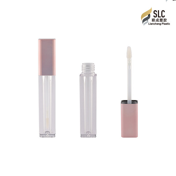 Custom color private label 3ml plastic empty lipgloss packaging