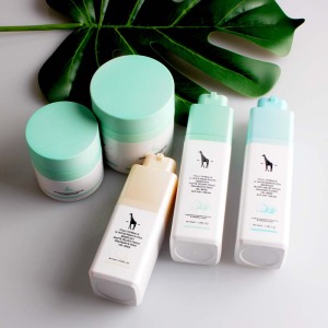 15ml 30ml 50ml new style square twist airless bottle like drunk elephant lotion bottle for skin care packaging 