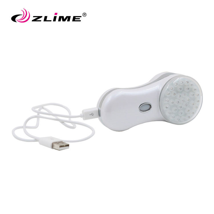 Portable homeuse anti-Acne therapy device with Blue Red LED light