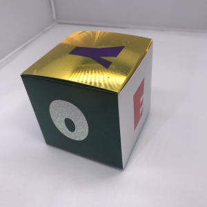 Cosmetic Box With Metalized Paper Packaging