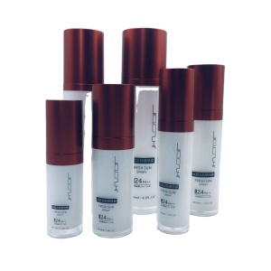 Luxury cosmetic packaging acrylic empty lotion bottle 15ml 30ml 50ml 100ml 120ml skincare packaging set 