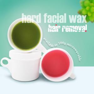 microwaveable brazilian hard wax for beauty use with pp container 